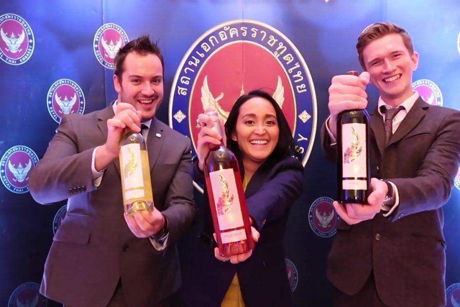 Monsoon Valley wine at Thai National Day 2018