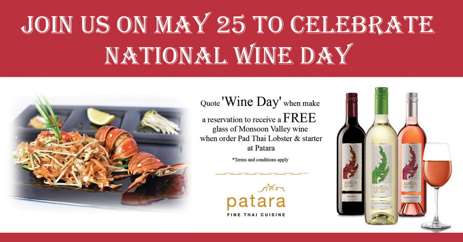 PATARA NATIONAL WINE DAY PROMOTION