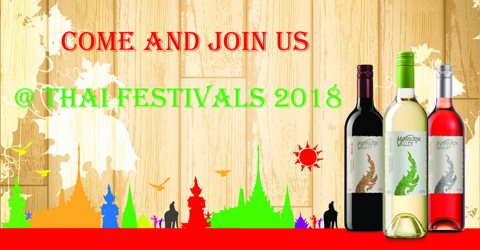 Monsoon Valley wine – Thai Festivals 2018