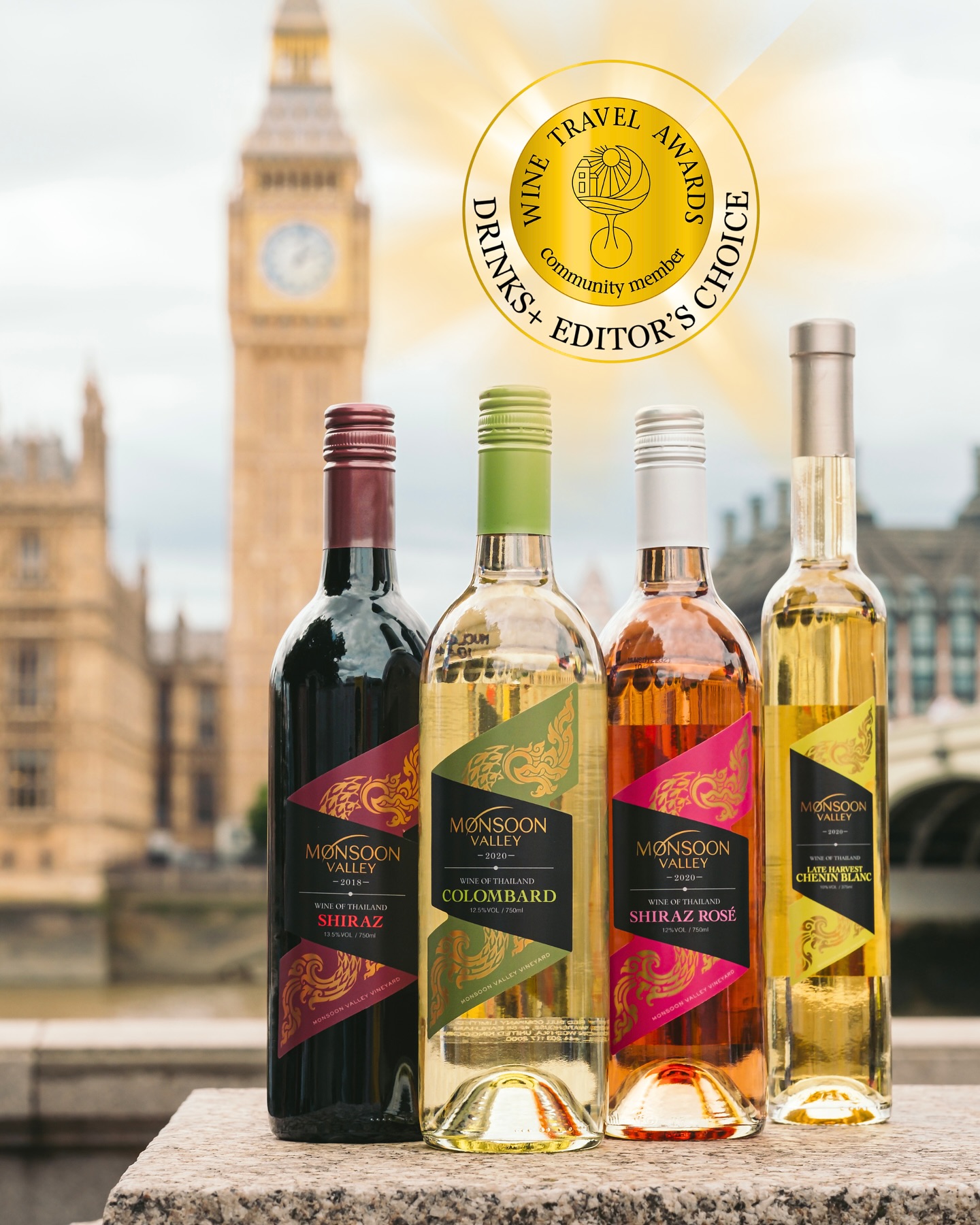 Monsoon Valley Receives Prestigious Drinks+ Editor’s Choice Award